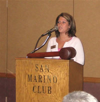 SAC President Jessica Forman